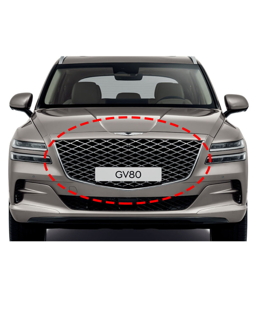 Genesis GV80 radiator grill/bumper cover grille 86351T6000 Mobis order